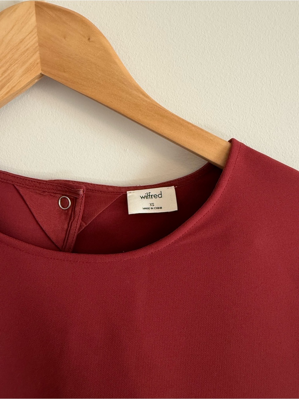 WILFRED LAON TIE BACK BLOUSE - Picture 4 of 9